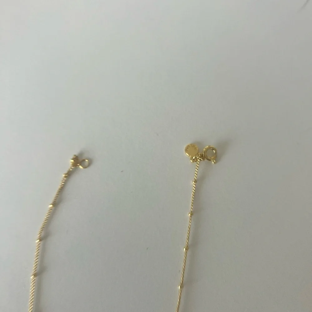 Gorjana Shorebreak Necklace - 18K Gold Plated Brass - 16” - Picture 5 of 8